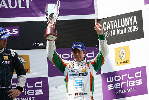 Bertrand Baquette podium